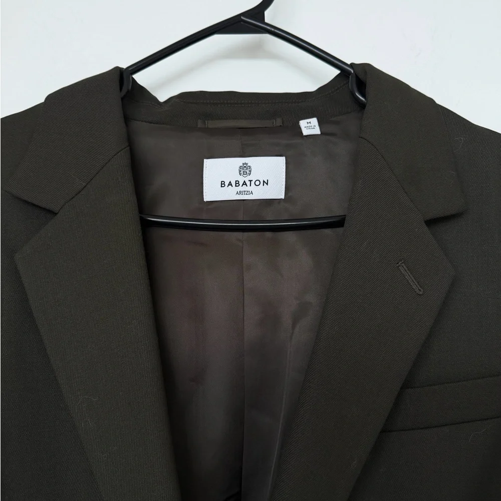 Babaton Dark Olive Blazer - Picture 3 of 11